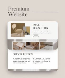 Product image for a starter website design package